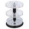 Azar Displays Three Tier Revolving Display 13.5"H x 11"Dia. - 18 Sections 226030 - alternate 1